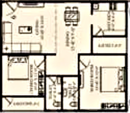 2 BHK Flat in Bhoomathas Thalluri Heights in null, Vijayawada - Image 924996