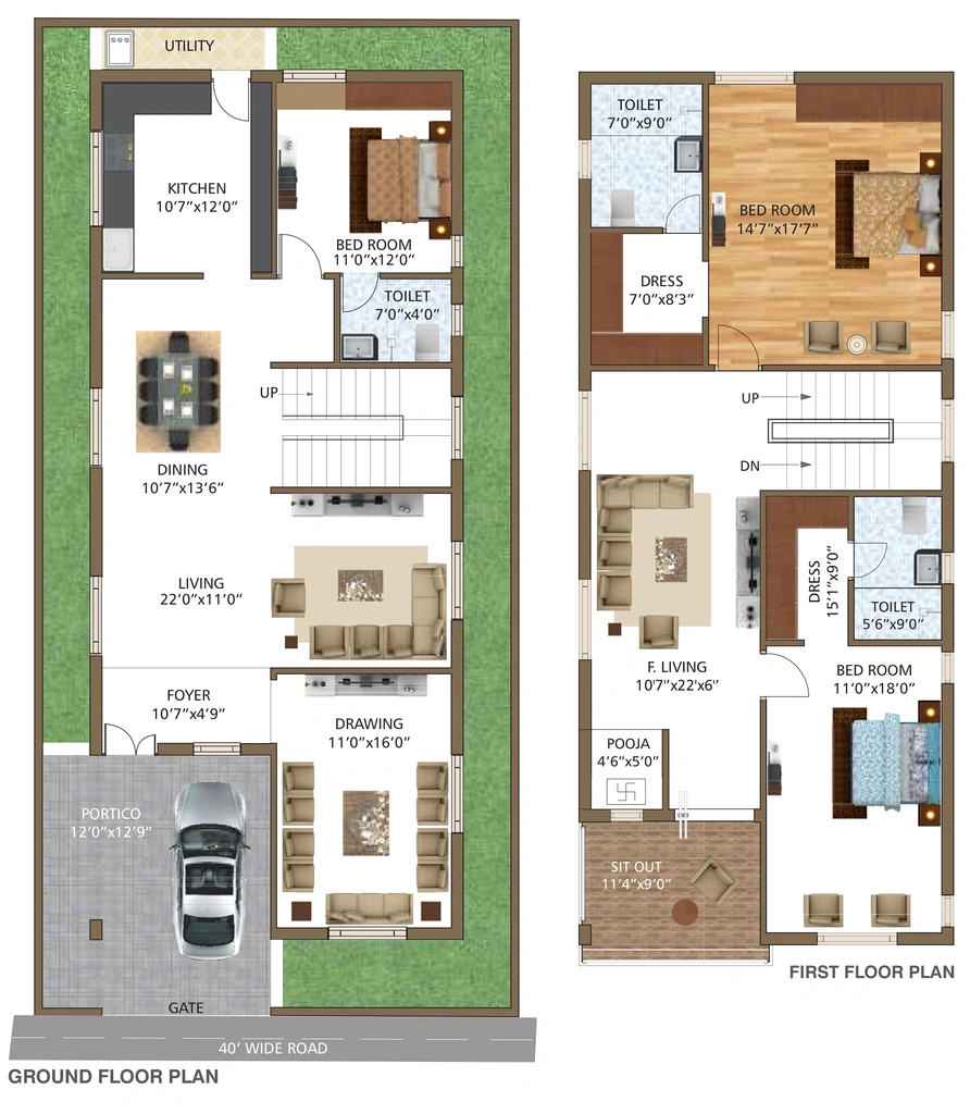 3 BHK House/Villa in Vishwak Vaikuntam in null, Vijayawada - Image 925001