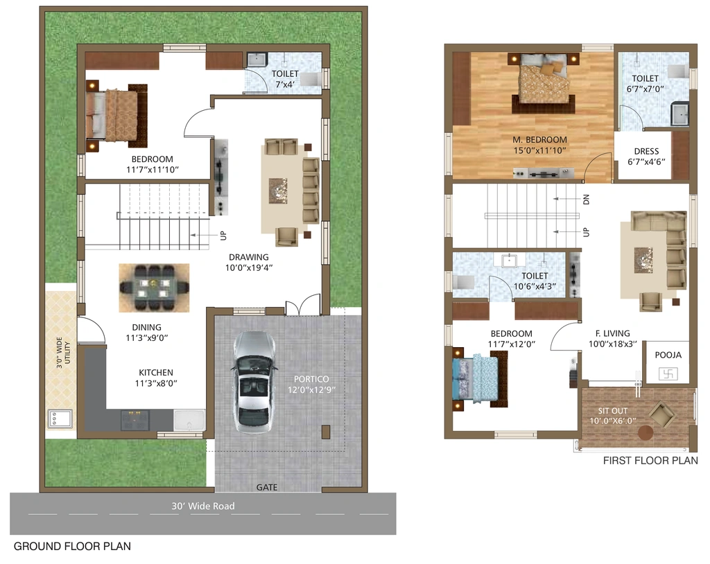 3 BHK House/Villa in Vishwak Vaikuntam in null, Vijayawada - Image 925000