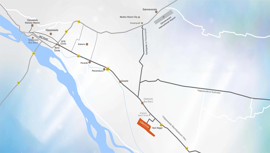 Location of Vishwak Vaikuntam in null, Vijayawada - Image 419267