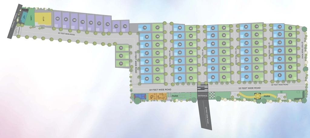 Master Plan of Vishwak Vaikuntam in null, Vijayawada - Image 419268