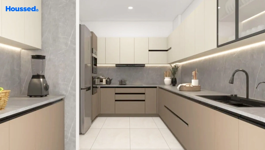 Sample Apartment of ABAD Lake View Heights in Nettoor, Kochi - Image 419345