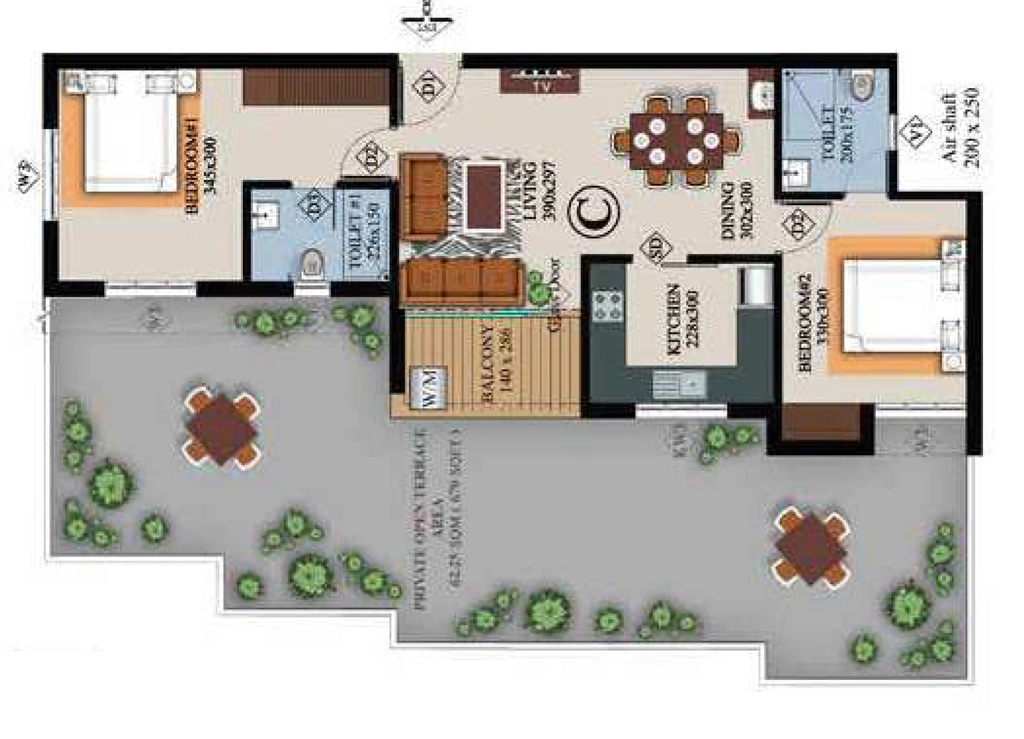 2 BHK Flat in Cordial Rise in Peroorkada, Thiruvananthapuram - Image 925064