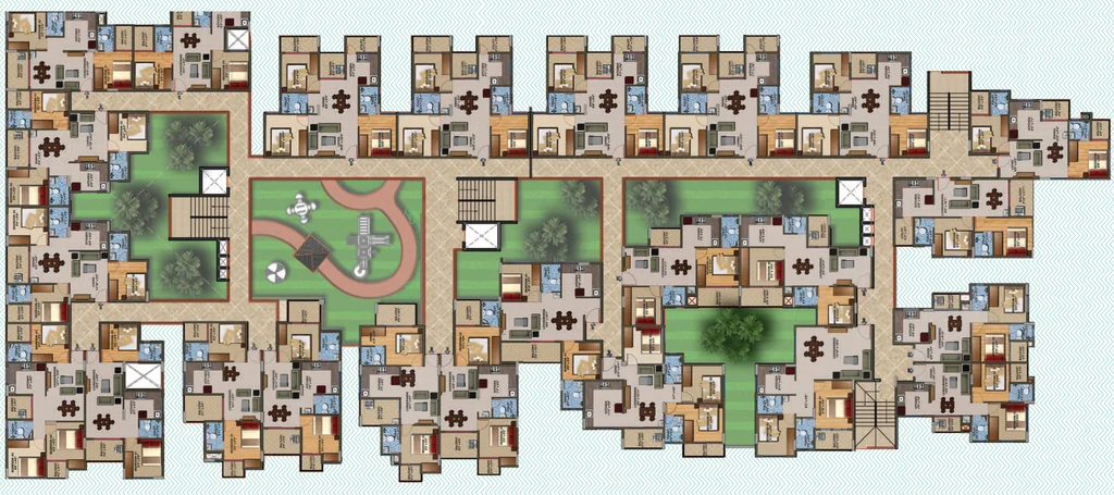Floor Plan of Sowparnika Seychelles in Sreekariyam, Thiruvananthapuram - Image 419379