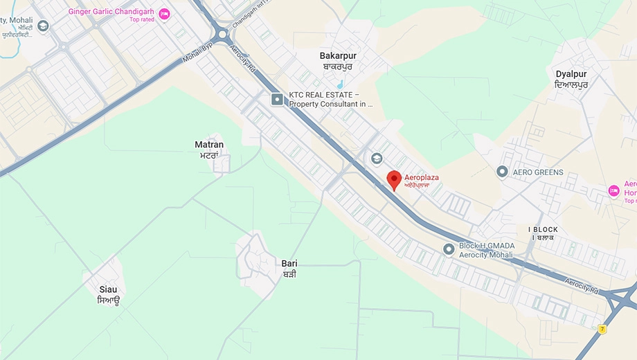 Location of Shudh Aeroplaza in Mohali, Chandigarh - Image 421292