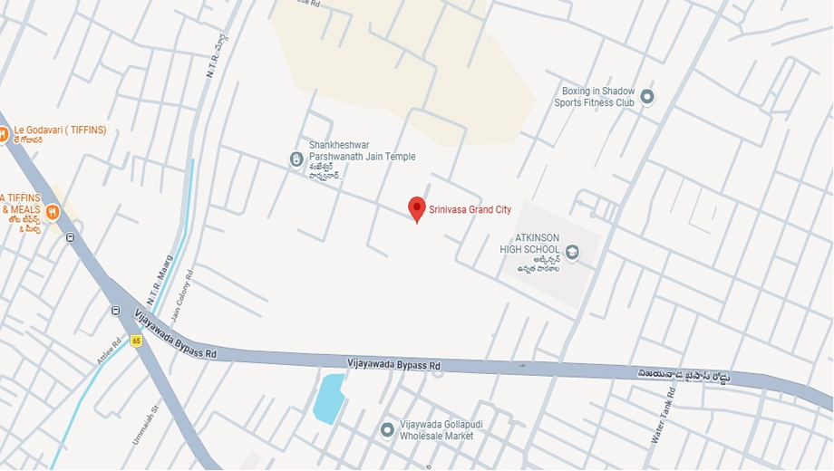 Location of Sri Srinivasa Grand City in null, Vijayawada - Image 419443