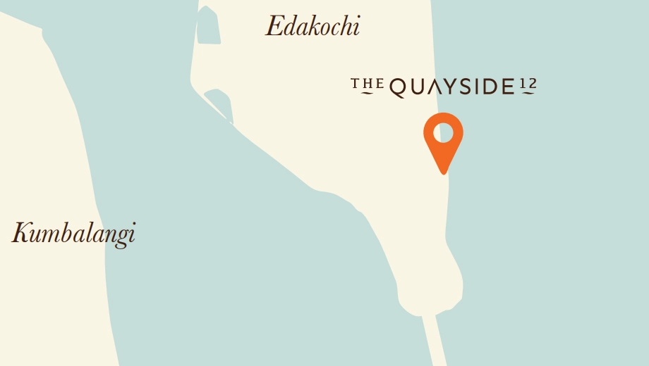 Location of Trine The Quayside 12 in Edakochi, Kochi - Image 419490