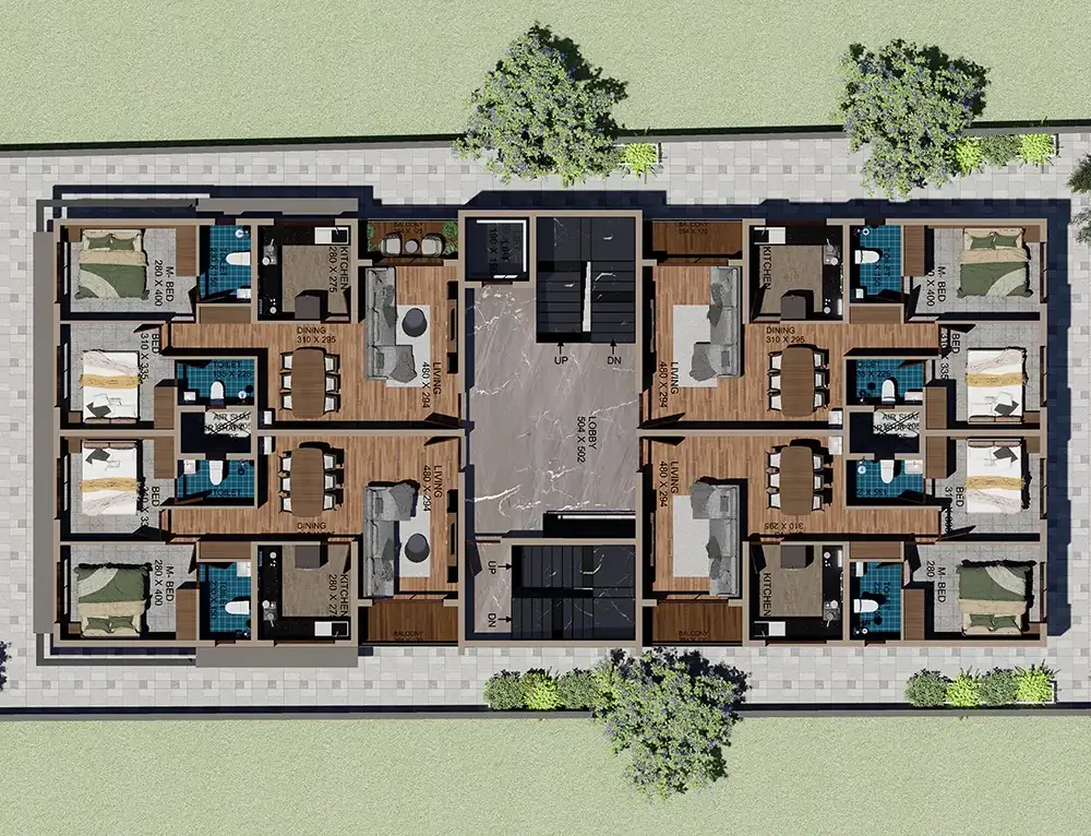 Master Plan of Anvita Renova in Vennala, Kochi - Image 419508