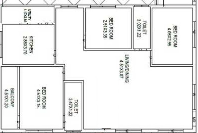 3 BHK Flat in TGR Roy Grand in null, Vijayawada - Image 925094