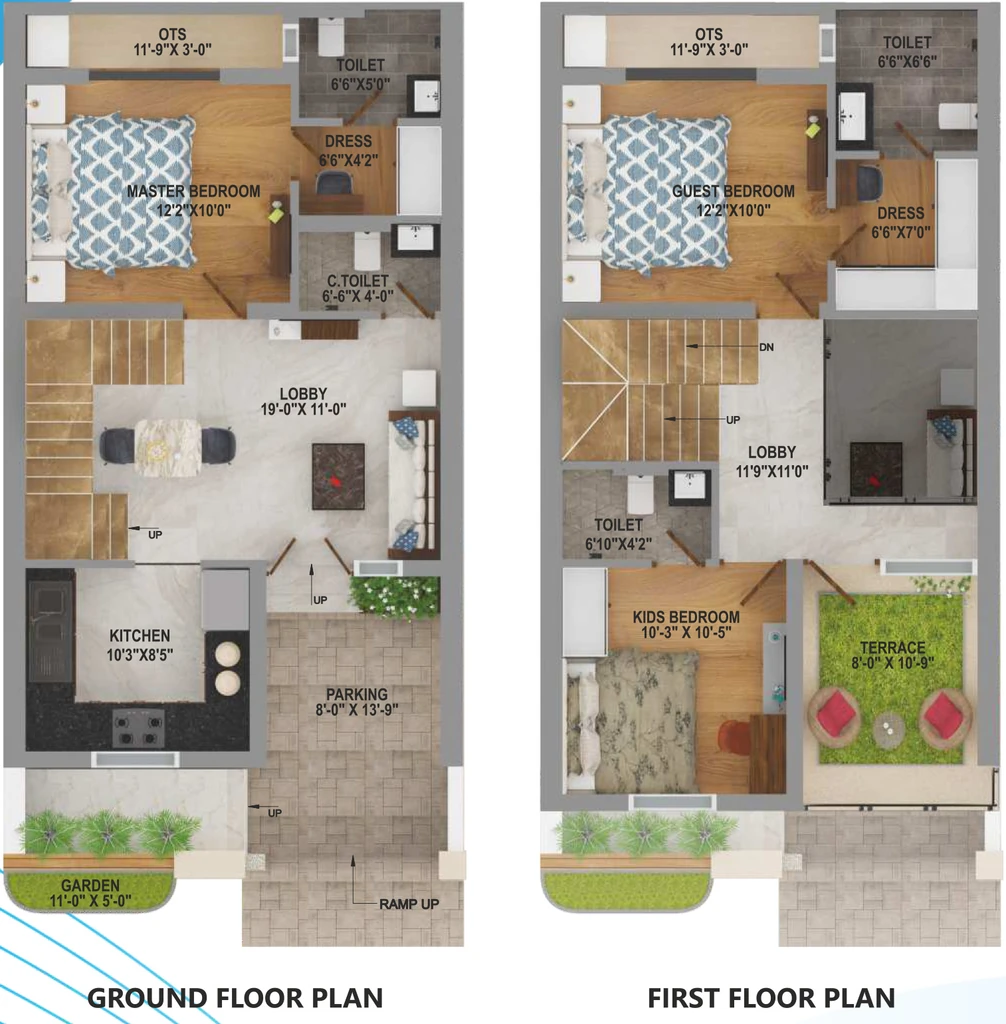 3 BHK House/Villa in Dharti Prangan in Jhalamand, Jodhpur - Image 925258