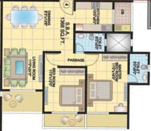 2 BHK Flat in Mangaldeep Palbalaji in Pal Road, Jodhpur - Image 925261