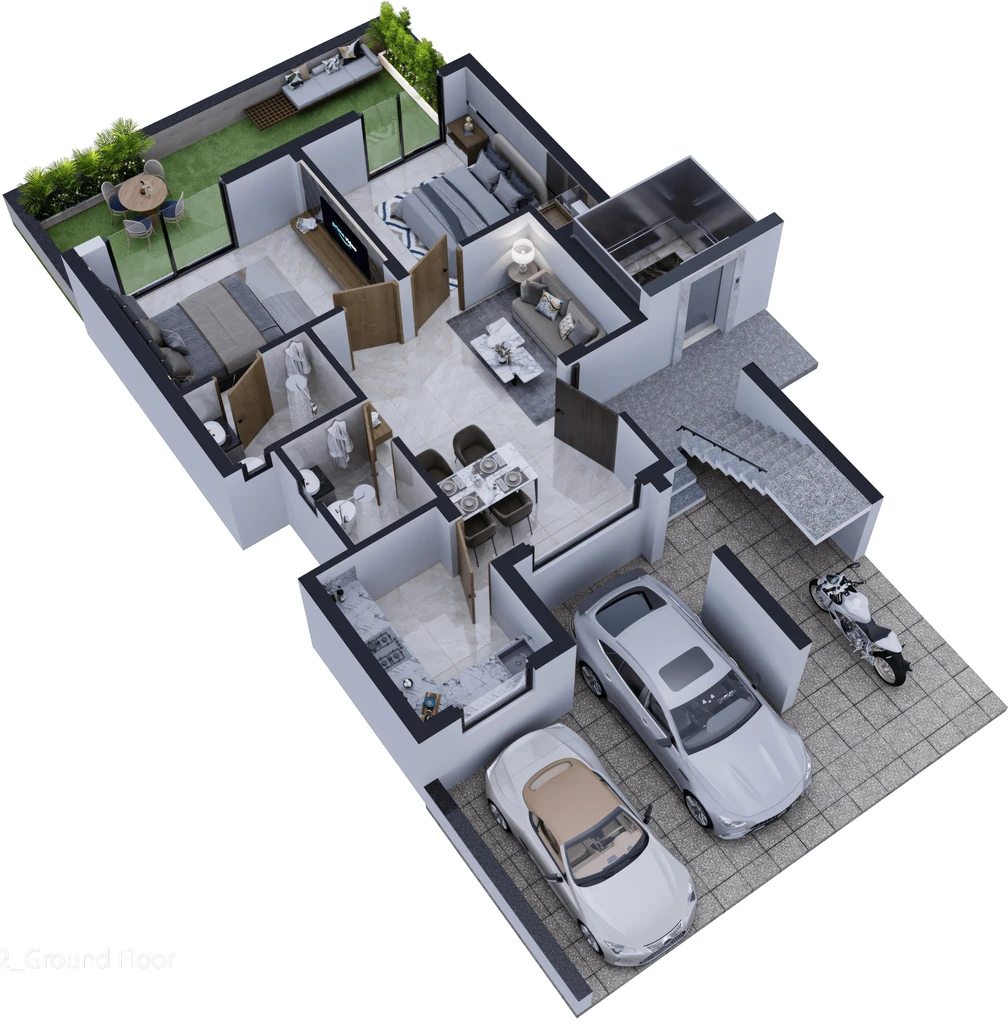 2 BHK Flat in Aasan Navkar City in Pal Gaon, Jodhpur - Image 925235