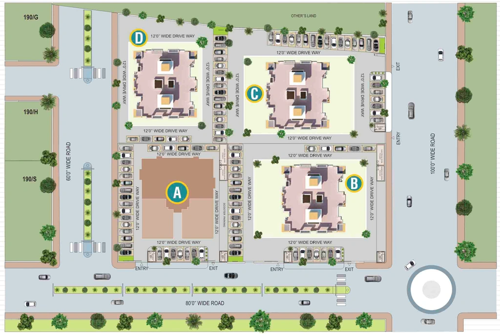 Master Plan of Ashapurna Platinum in Basni, Jodhpur - Image 419988