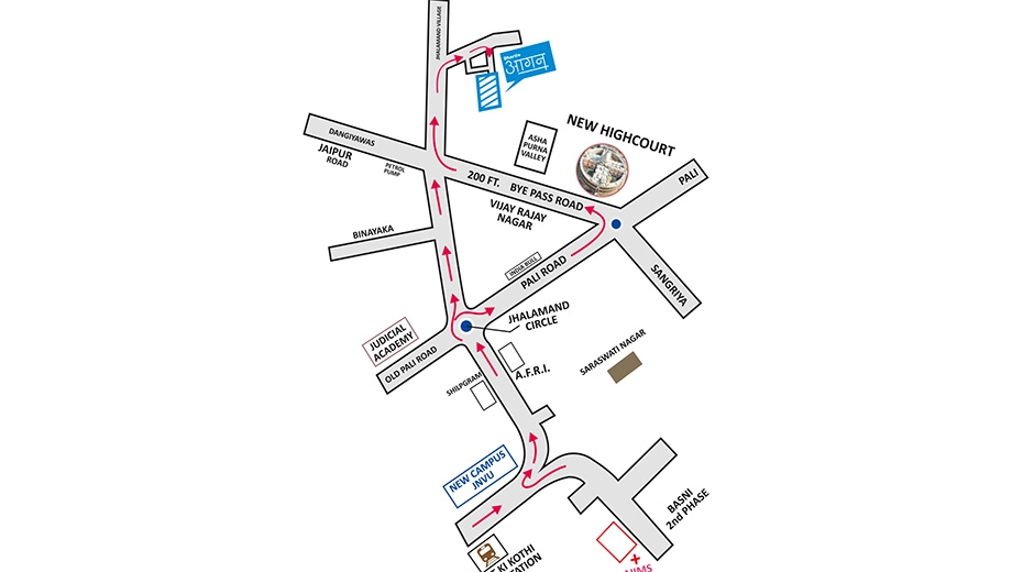 Location of Dharti Angan Phase 1 in Jhalamand, Jodhpur - Image 419929