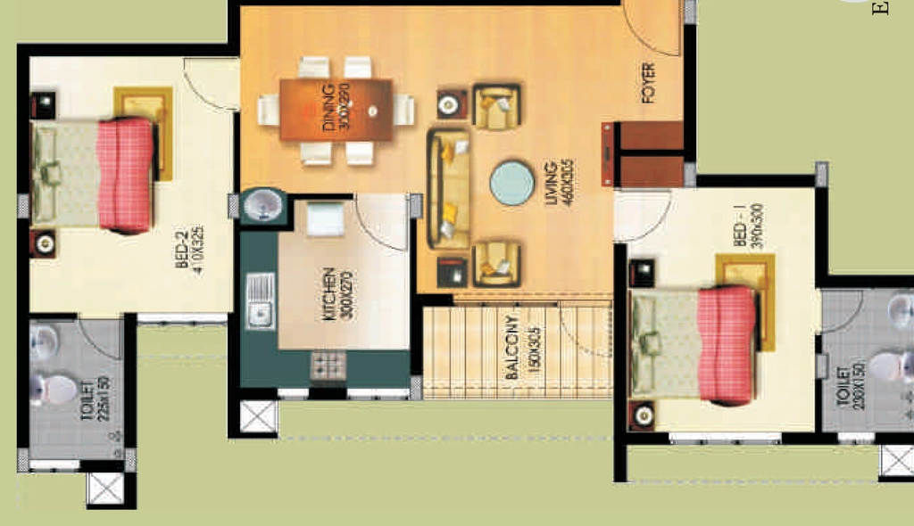 2 BHK Flat in Keratech Nandanam in Sreekariyam, Thiruvananthapuram - Image 925135