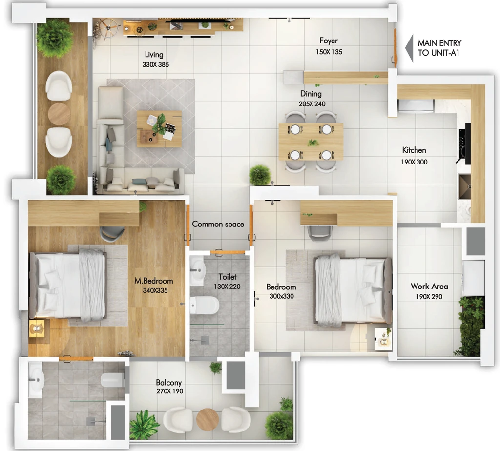 2 BHK Flat in Robinson Impact Milestone Apartments in Kazhakootam, Thiruvananthapuram - Image 925167