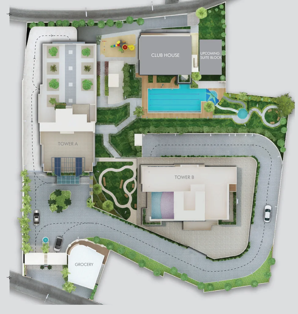 Master Plan of Robinson Impact Milestone Apartments in Kazhakootam, Thiruvananthapuram - Image 419750