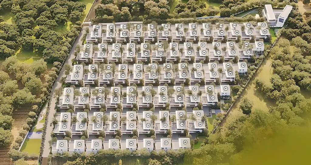 Master Plan of Signature Natures Edge in Tukkuguda, Hyderabad - Image 419737