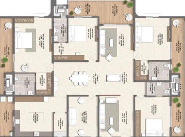 4 BHK Flat in Sreenivasa Sonthalia Ecorise in Rajendra Nagar, Hyderabad - Image 925338