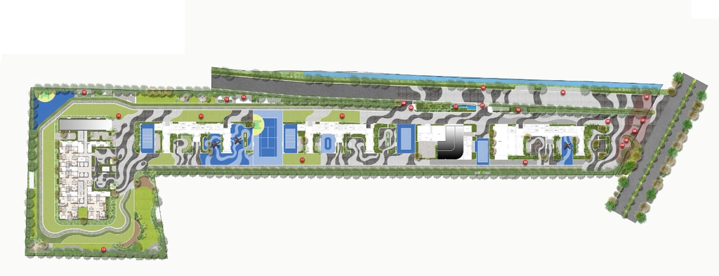Master Plan of Sreenivasa Sonthalia Ecorise in Rajendra Nagar, Hyderabad - Image 420107
