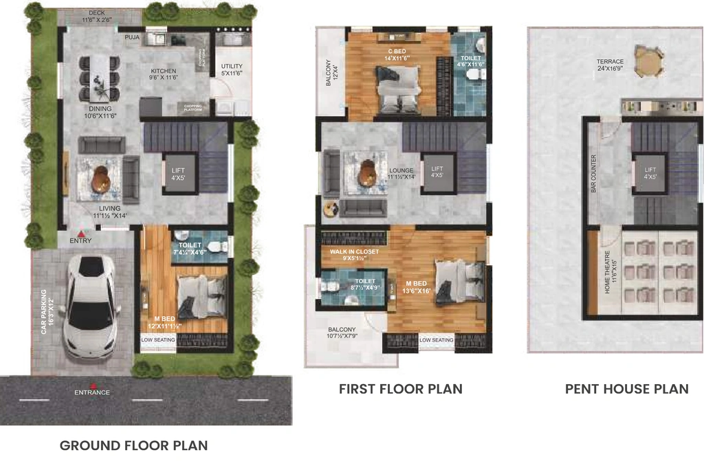 3 BHK House/Villa in Kyathri Oak Ville in Hayathnagar, Hyderabad - Image 925350