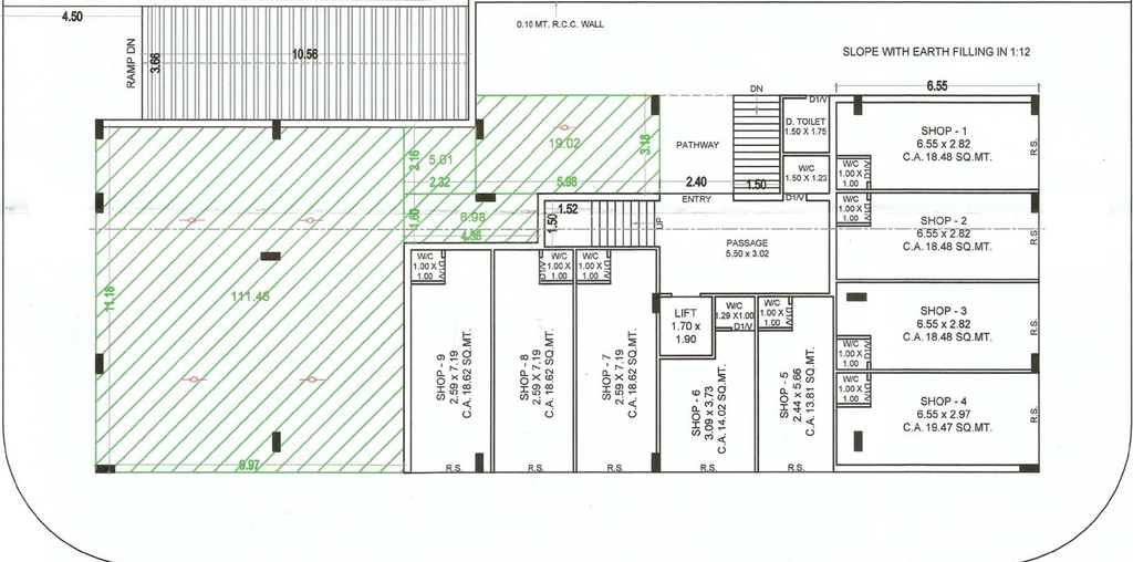 Master Plan of Amba Vraj Bhoomi in Mavdi, Rajkot - Image 420172