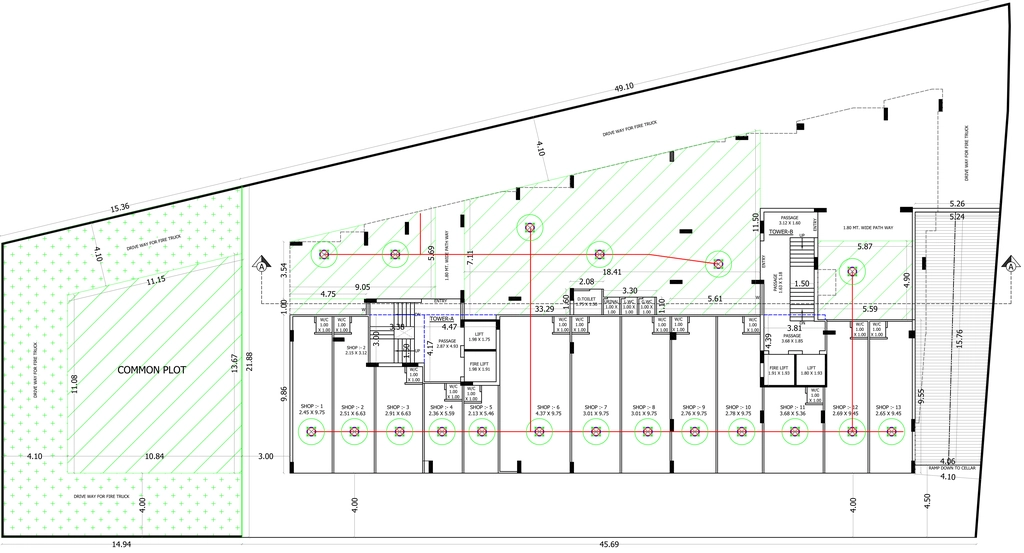 Master Plan of Anadi Bhakti Sanidhya in Mavdi, Rajkot - Image 420187