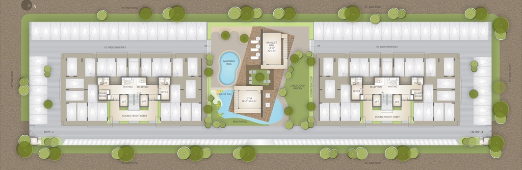 Master Plan of Mannant Heights in Chaukhan, Jodhpur - Image 420483