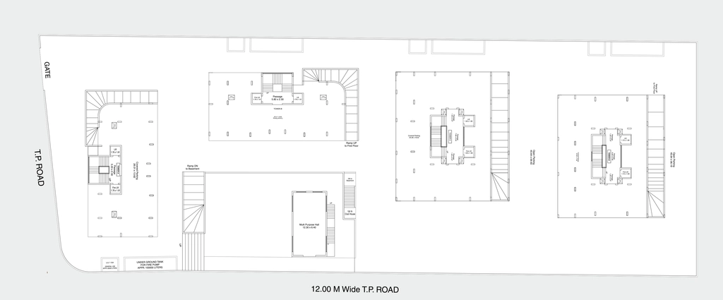Master Plan of Balaji Heaven Heights in Mota Mava, Rajkot - Image 420242