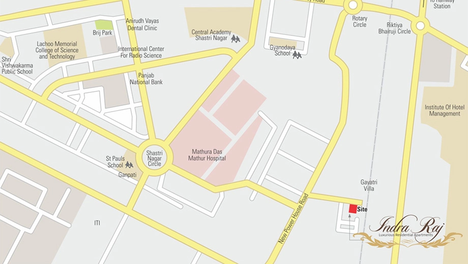 Location of Pachar Indra Raj in Bhagat Ki Kothi, Jodhpur - Image 420525