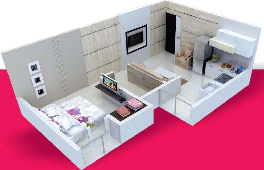 1 BHK Flat in Satkar Aastha Homes in Khema Ka Kuwa, Jodhpur - Image 925449