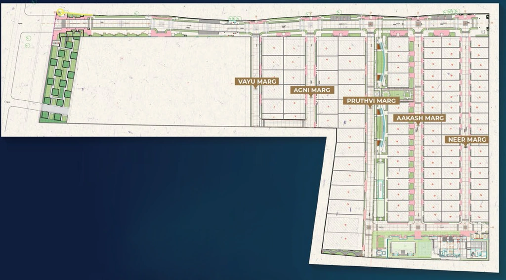 Master Plan of Thar Thar Meadows Smart Homes in Bhadu Market, Jodhpur - Image 420564