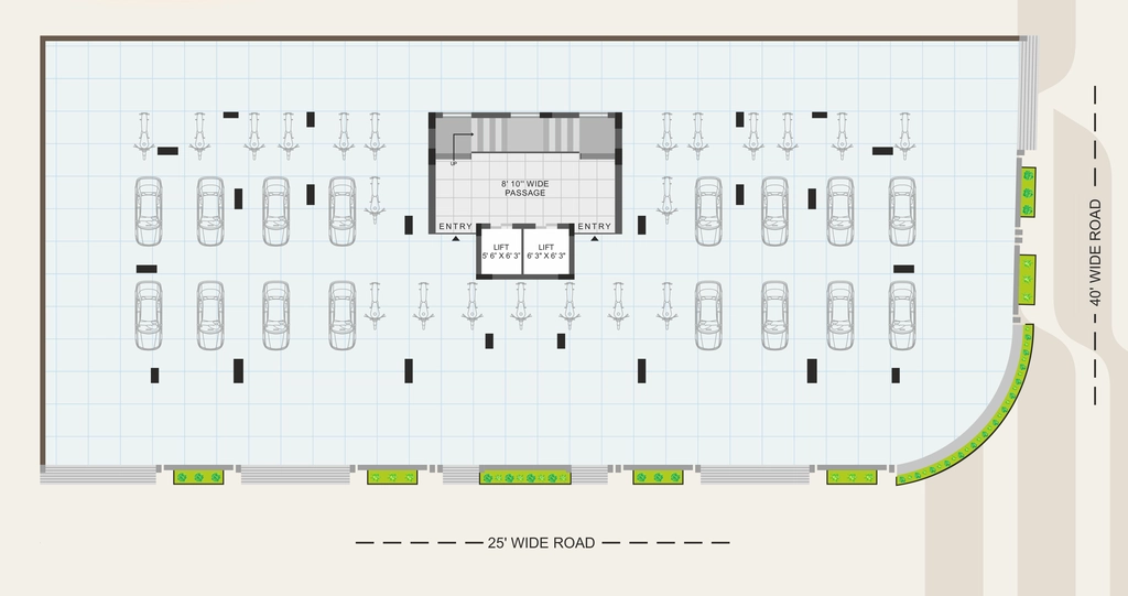 Master Plan of Dhanshree 5 in Mavdi, Rajkot - Image 420293