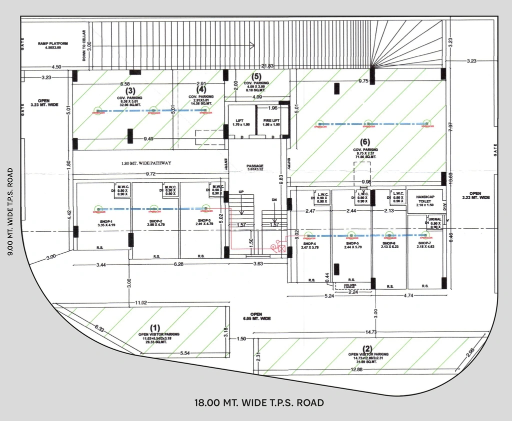 Master Plan of Dhartidhan Height in Mavdi, Rajkot - Image 420301