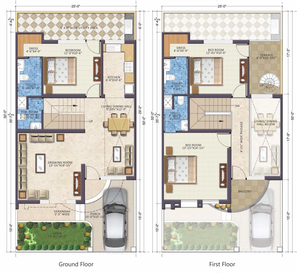 3 BHK House/Villa in Unique Golf Estate in Jhalamand, Jodhpur - Image 925468