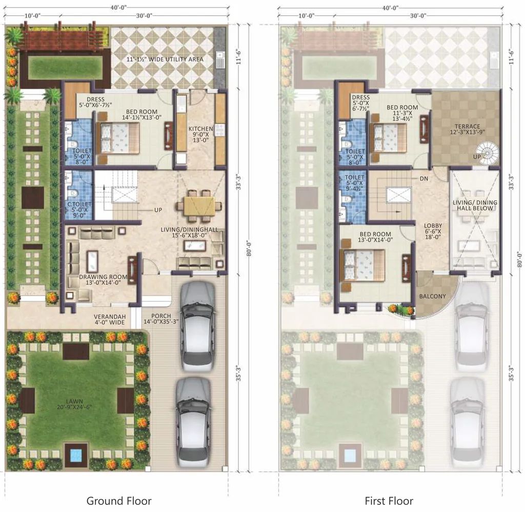 3 BHK House/Villa in Unique Golf Estate in Jhalamand, Jodhpur - Image 925471