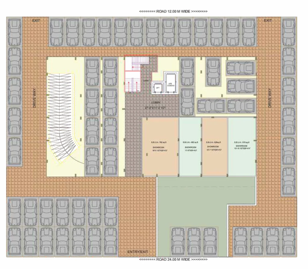 Master Plan of Unique Solitaire in null, Jodhpur - Image 420614