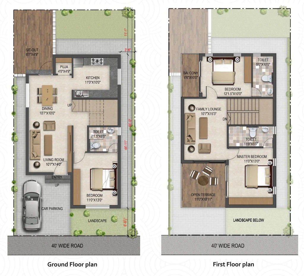 3 BHK House/Villa in Fugen Royal Imperia in Kankipadu, Vijayawada - Image 925402