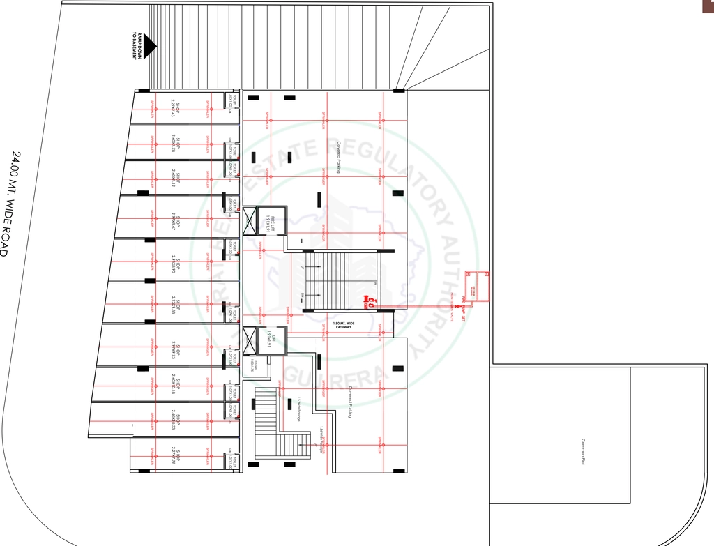 Master Plan of Hindva Sonamahor Crest in Mavdi, Rajkot - Image 420380