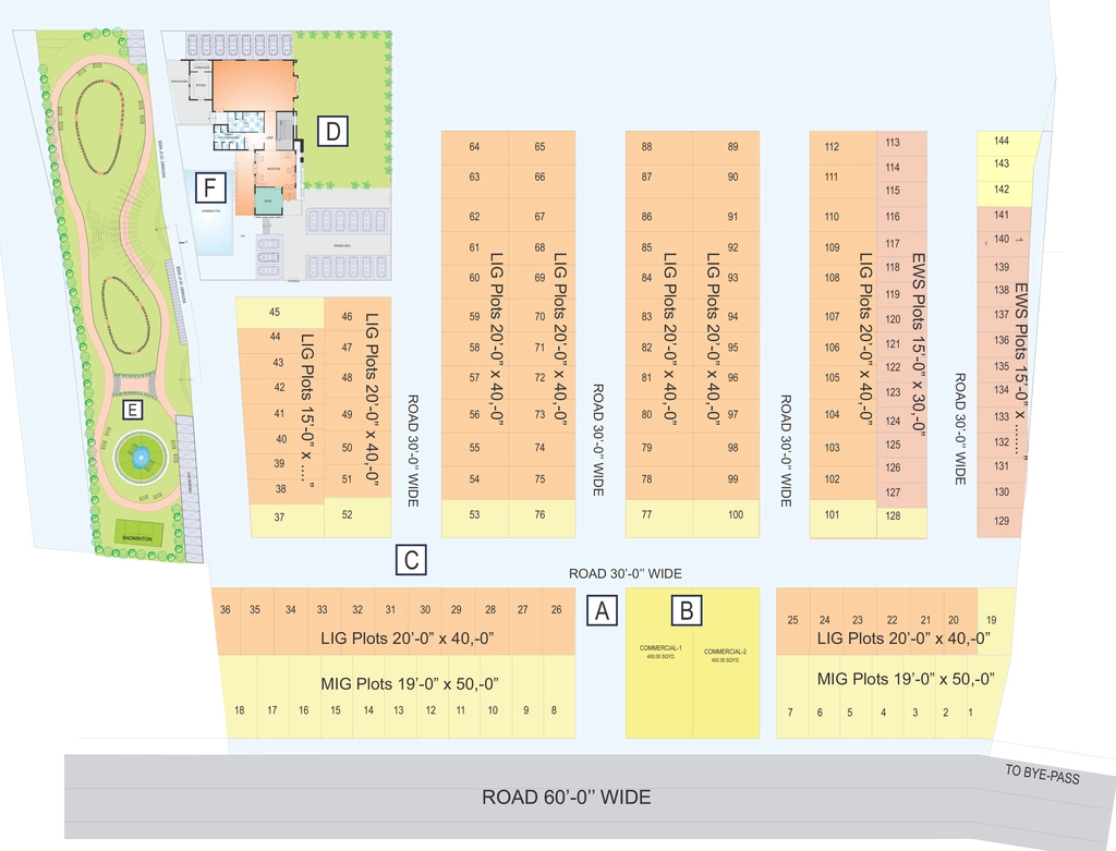 Master Plan of Vision Nakshatra in Jhalamand, Jodhpur - Image 420955