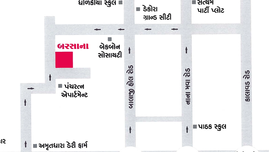 Location of KKV Barsana in Mavdi, Rajkot - Image 420517