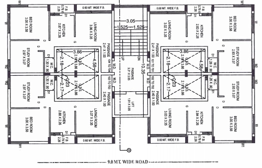 Master Plan of KKV Barsana in Mavdi, Rajkot - Image 420518
