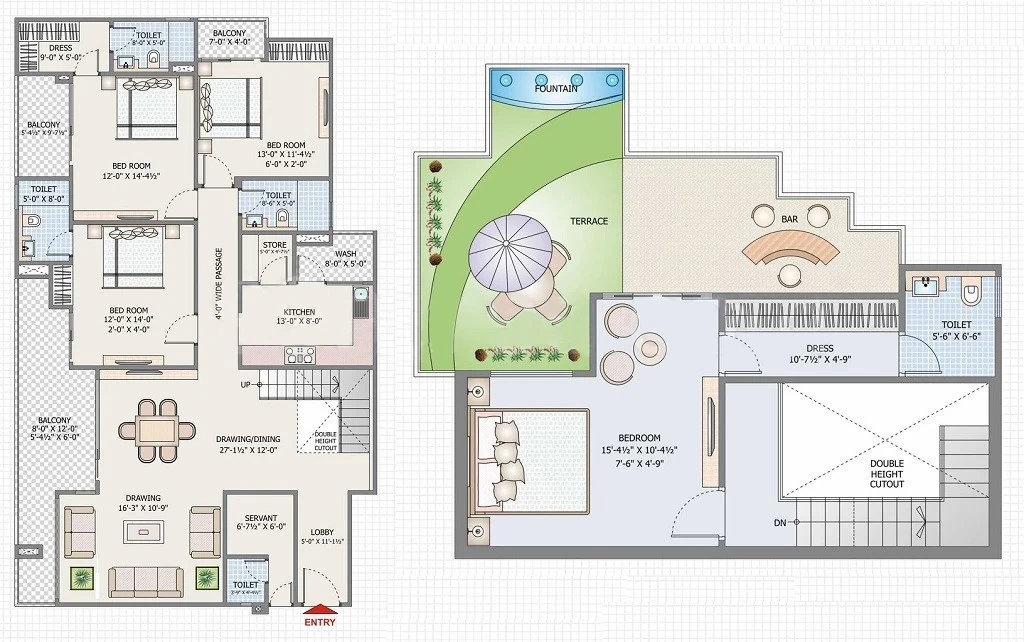 4 BHK Penthouse in ABL The Kingdom in Kabir Nagar, Jodhpur - Image 925572