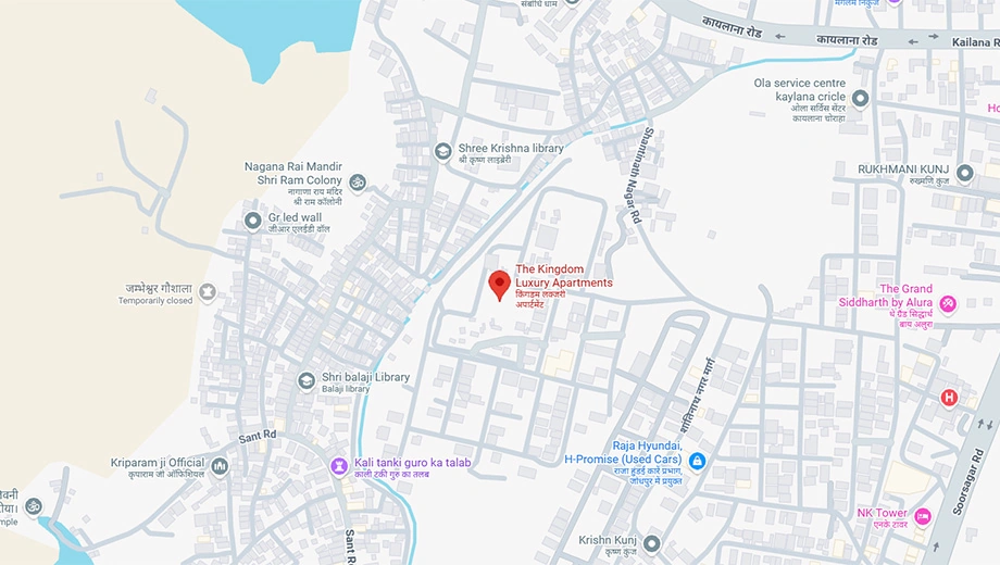 Location of ABL The Kingdom in Kabir Nagar, Jodhpur - Image 420863