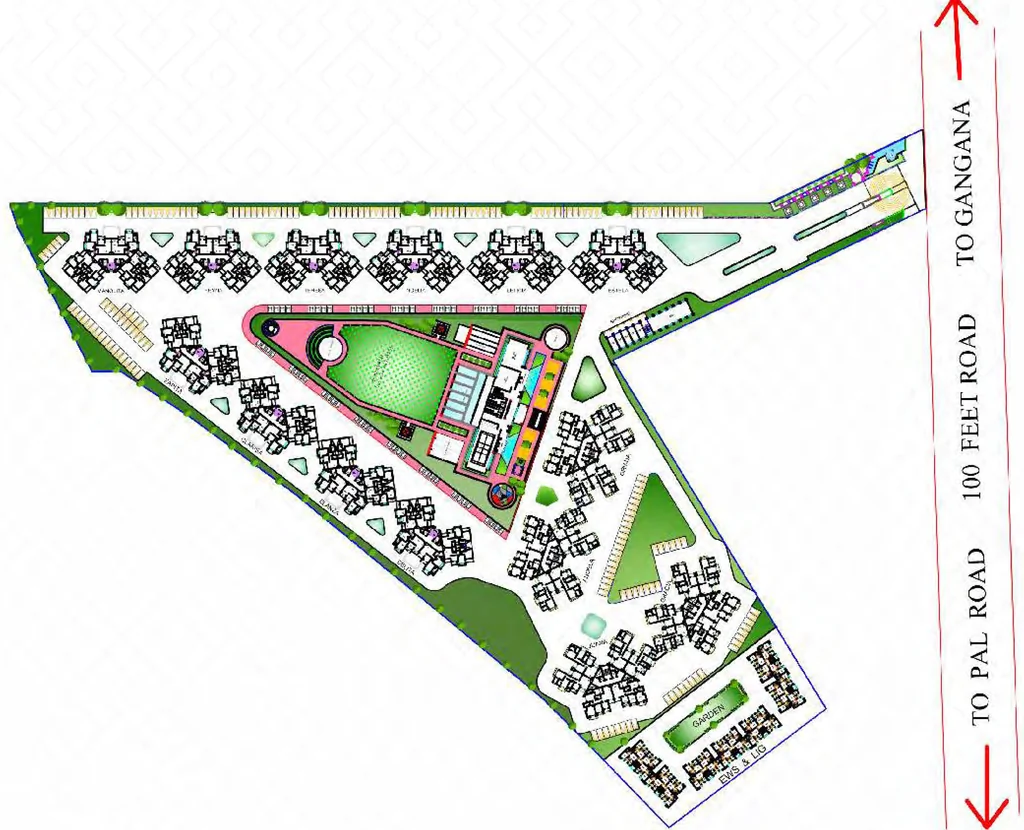 Master Plan of Arihant Adita in Gangana, Jodhpur - Image 420907