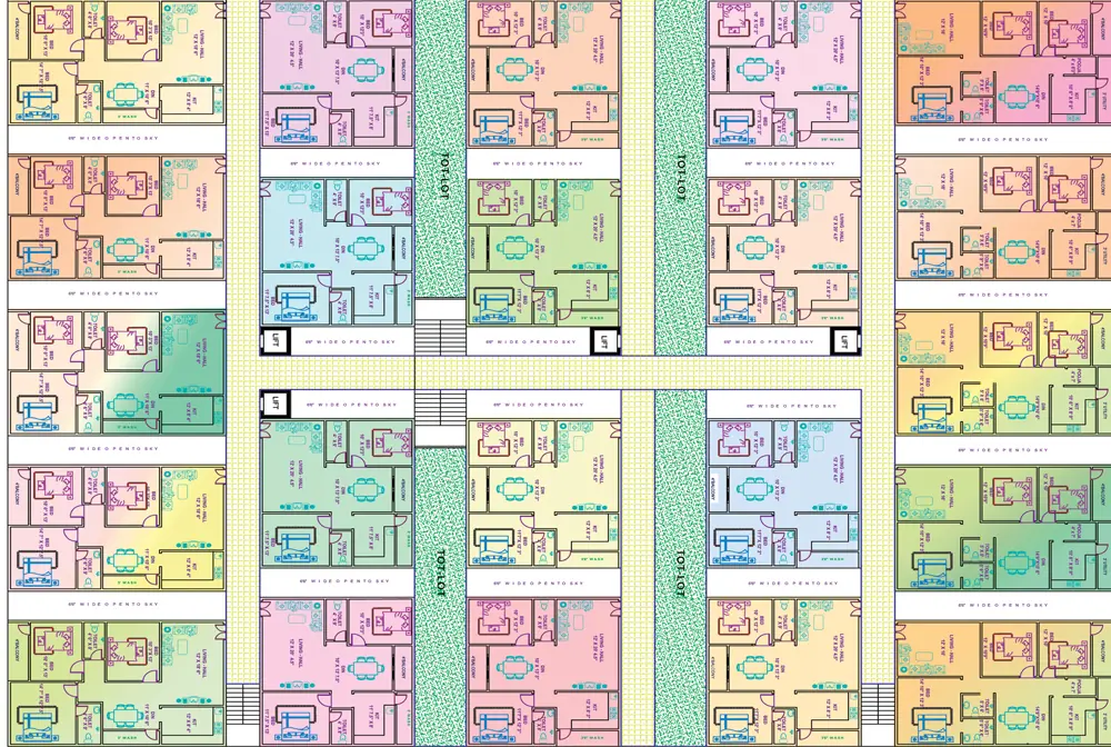 Floor Plan of Sohan Venkatarama Apartments in Gollapudi, Vijayawada - Image 420693