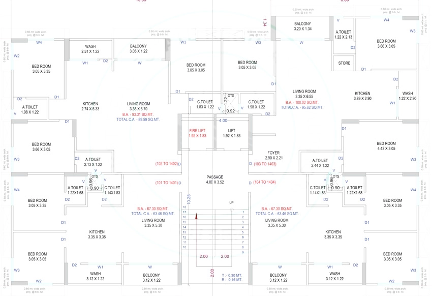 Floor Plan of Madhavbhai Darshan Luxuria in Valak, Surat - Image 420734
