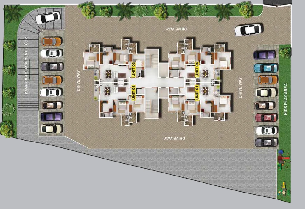 Master Plan of Confident Arina in Aakkulam, Thiruvananthapuram - Image 420771