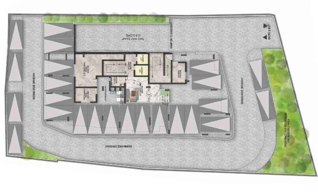 Master Plan of icloudHomes Where Dreams Begin in Pattom, Thiruvananthapuram - Image 420869