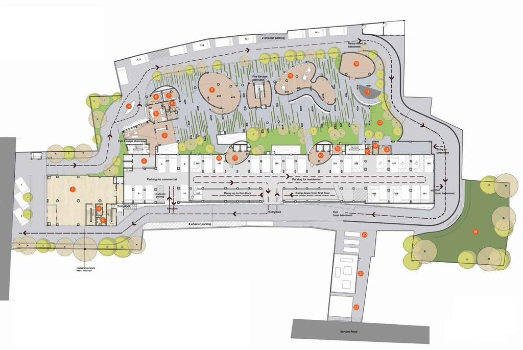 Master Plan of Muthoot Homez Akkulam in Aakkulam, Thiruvananthapuram - Image 421453